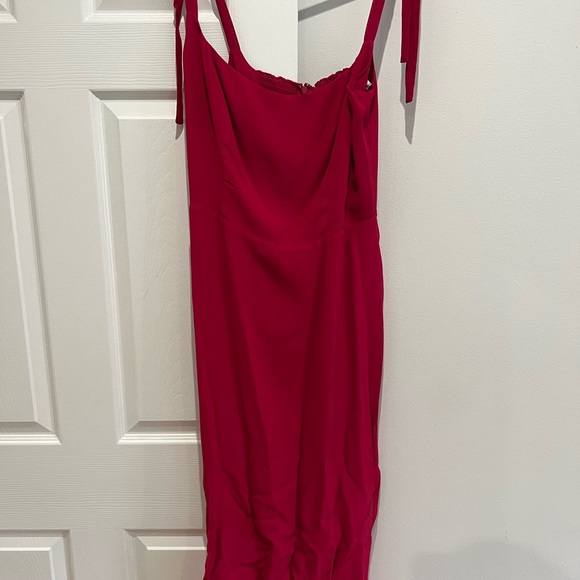 Reformation | Dresses | Hot Pink Reformation Dress Never Worn Size |  Poshmark